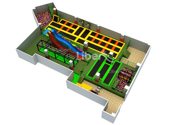 High Quality Trampoline Park Factory Made In China